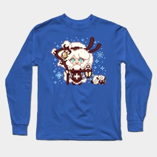 Cotton Cookie Pixel Long Sleeve T-Shirt